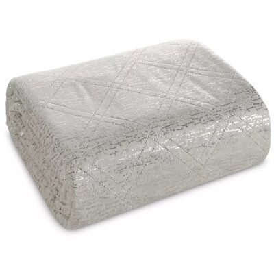 Narzuta EUROFIRANY Luiz 200 x 220 cm Srebrny