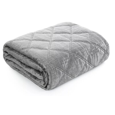 Narzuta EUROFIRANY Blink 6 170 x 210 cm Srebrny