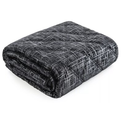 Narzuta EUROFIRANY Blink 6 170 x 210 cm Czarny