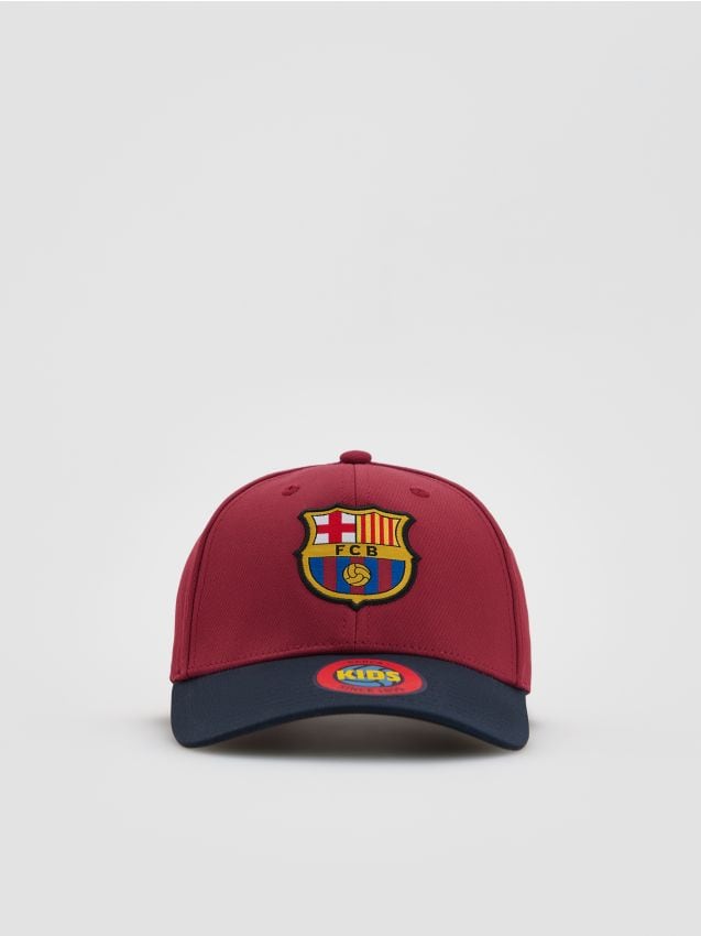 Reserved - Czapka FC Barcelona - czerwony