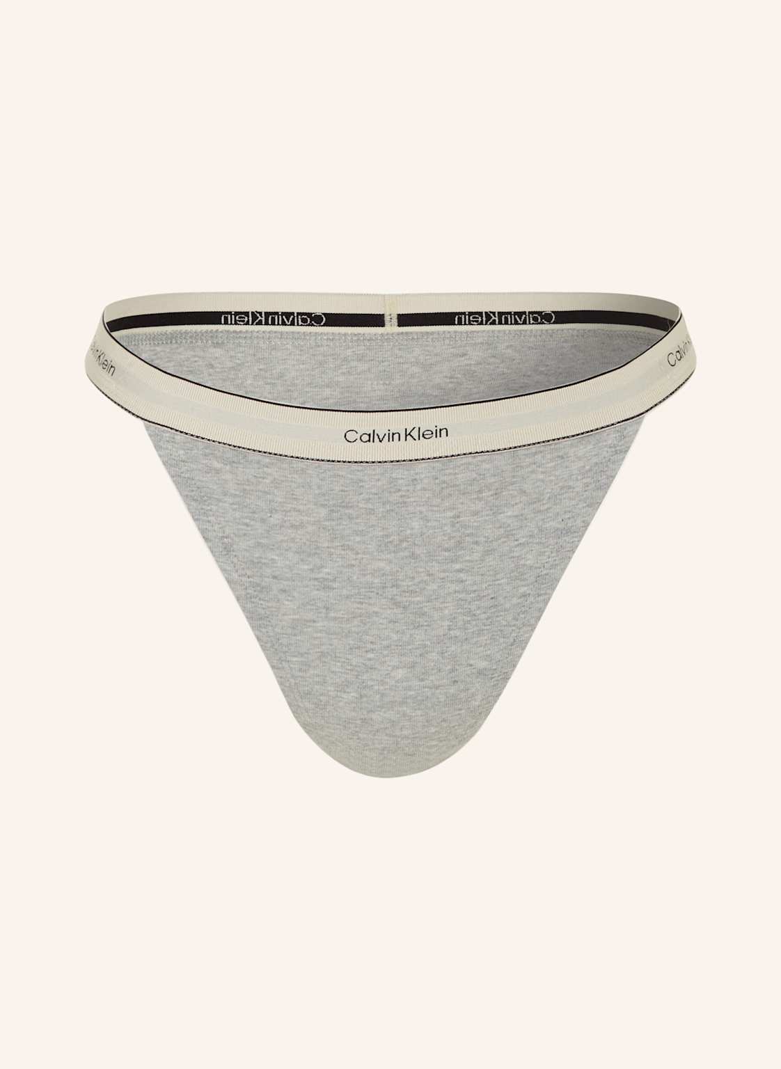 Calvin Klein Stringi Heritage grau