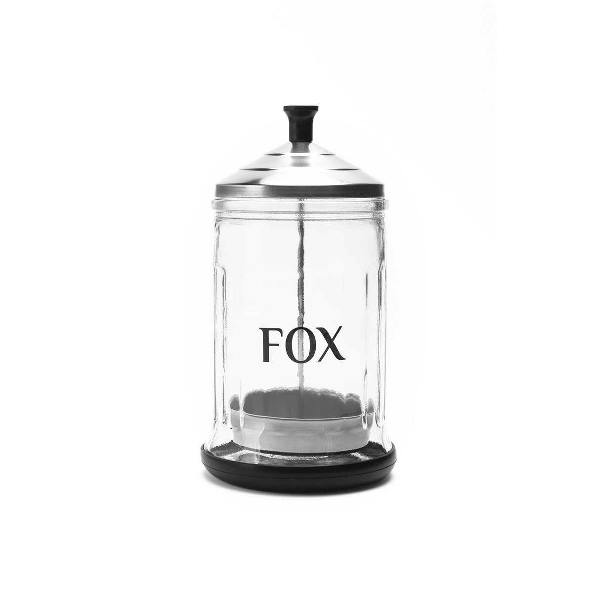 Fox Glass Disinfection, profesjonalny pojemnik szklany do dezynfekcji 621 ml