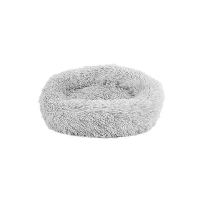 Pluszowe legowisko krągłe szare XS 40 cm