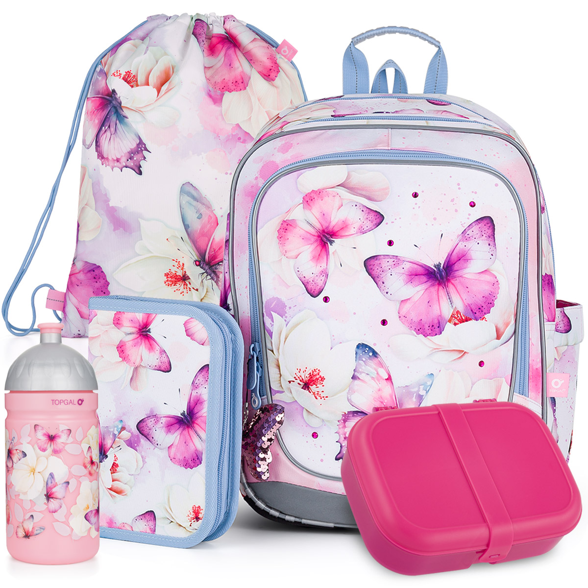Topgal Komplet szkolny ENDY 24002 SET 5IN1