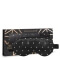Crystallove Crystalized Silk Eye Mask Jedwabna opaska na oczy zdobiona kryształkami (kolor Black) 1 szt