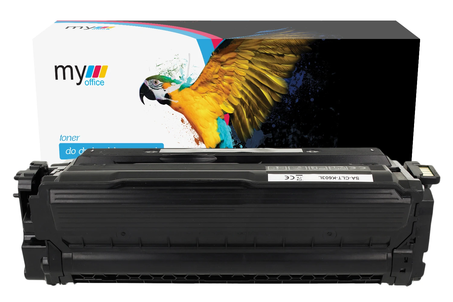 Toner CLT-K603L (SU214A) BK do Samsung certyfikowany zamiennik marki My Office z dożywotnią gwarancją