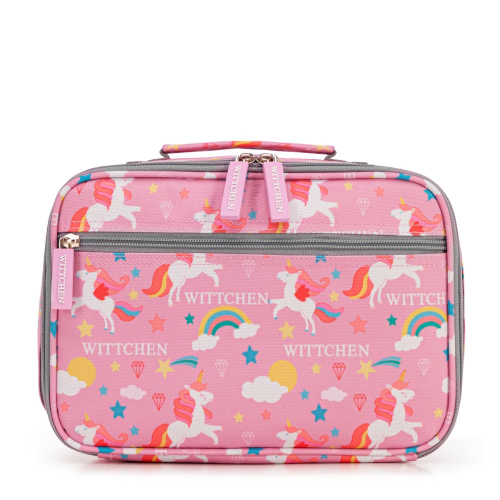 Wittchen Torba śniadaniowa dla dzieci z motywem jednorożca Pink Torba 1szt.