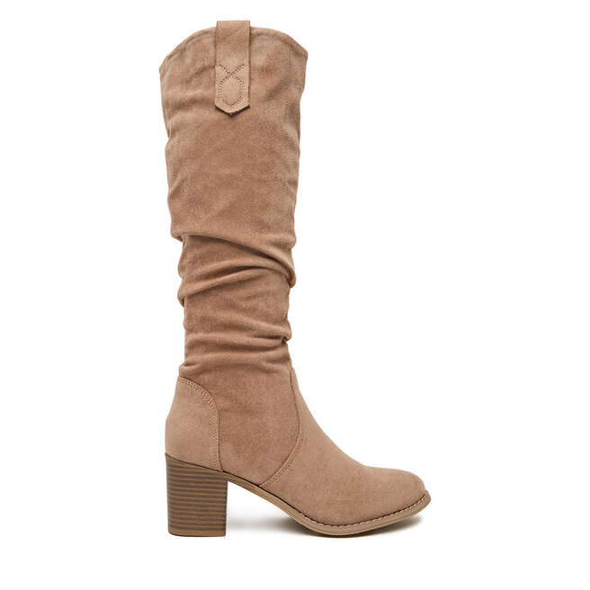 Kozaki JENNY CEO-WS14438-02 Beżowy