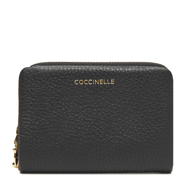 Mały Portfel Damski Coccinelle E2 TBM 11 E9 01 Czarny