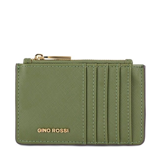 Etui na karty kredytowe Gino Rossi QYL0022 Zielony