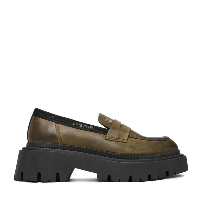 Loafersy G-Star Raw CEO-WI34-JOSIA-04 Zielony