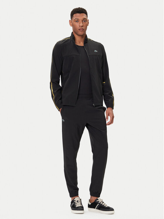 Lacoste Dres WH4752 Czarny Regular Fit