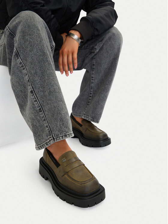 G-Star Raw Loafersy CEO-WI34-JOSIA-04 Zielony