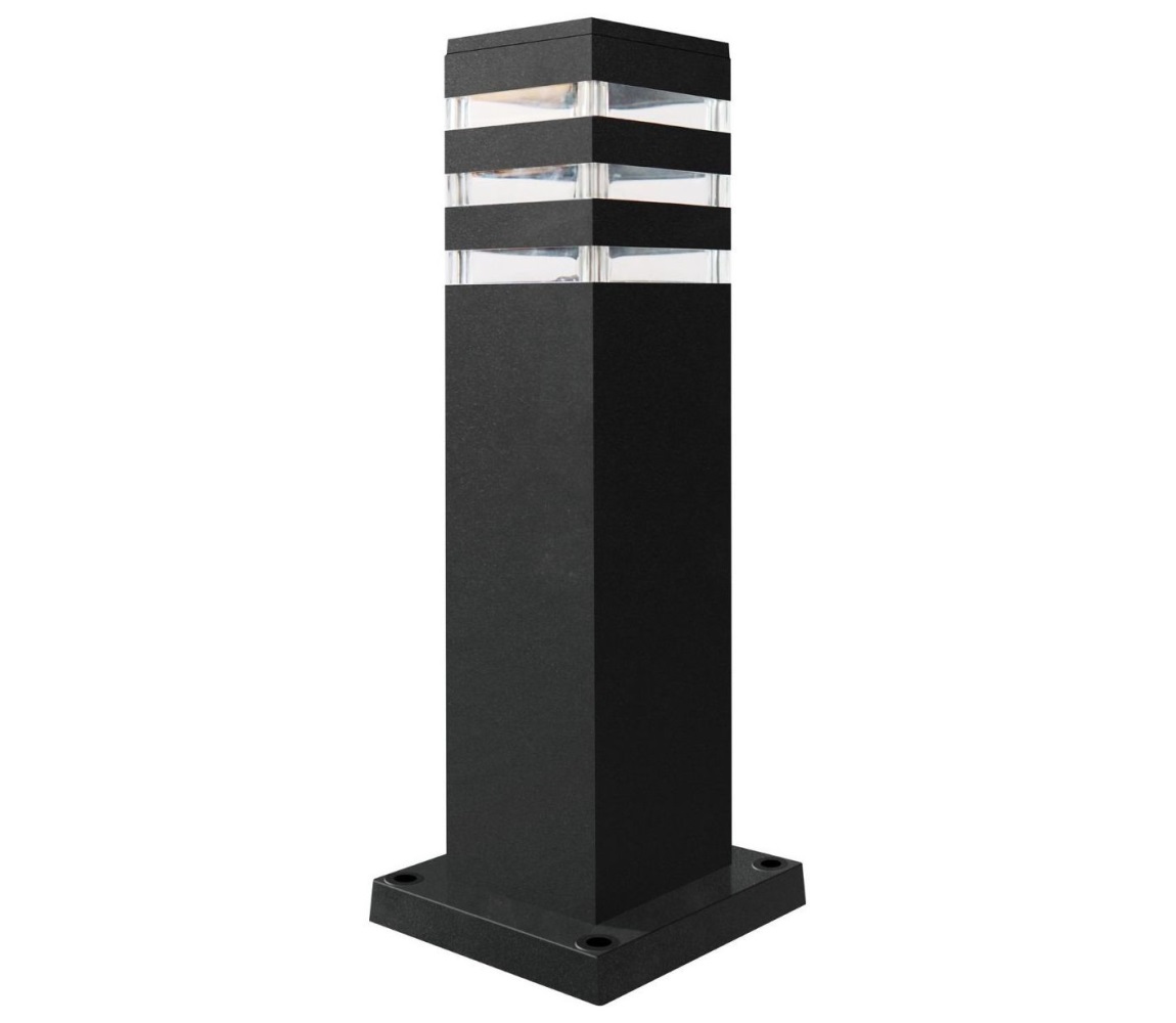 Polux LED RGBW ściemnialna lampa zewnętrzna TEKSAS 1xE27/12W/230V 44 cm IP44 antracyt