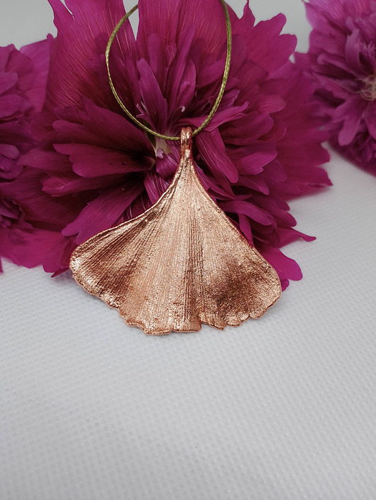 Wisiorek Liść Miłorzębu