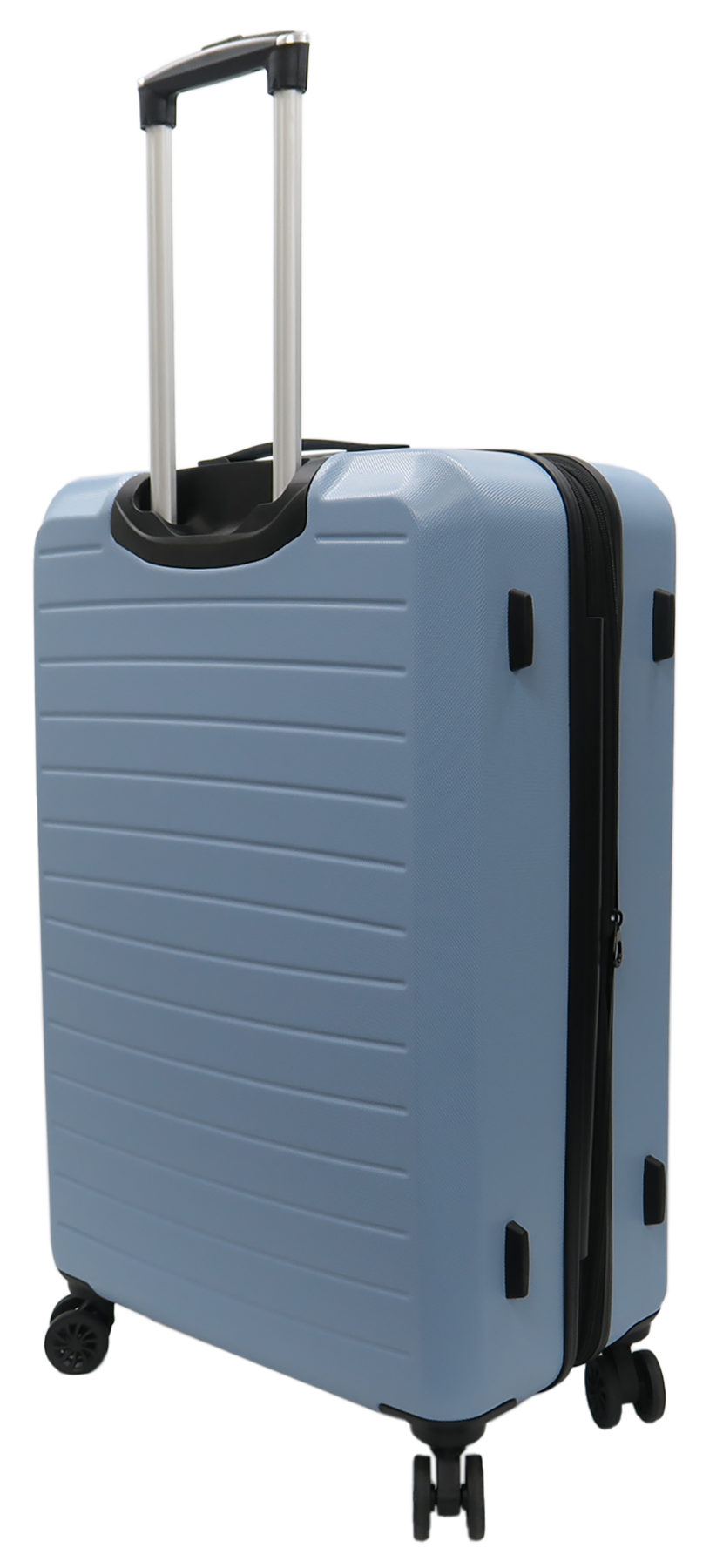 Walizka ABS Monaco (L23015) błękitna 43,5x66,5x28,5 cm