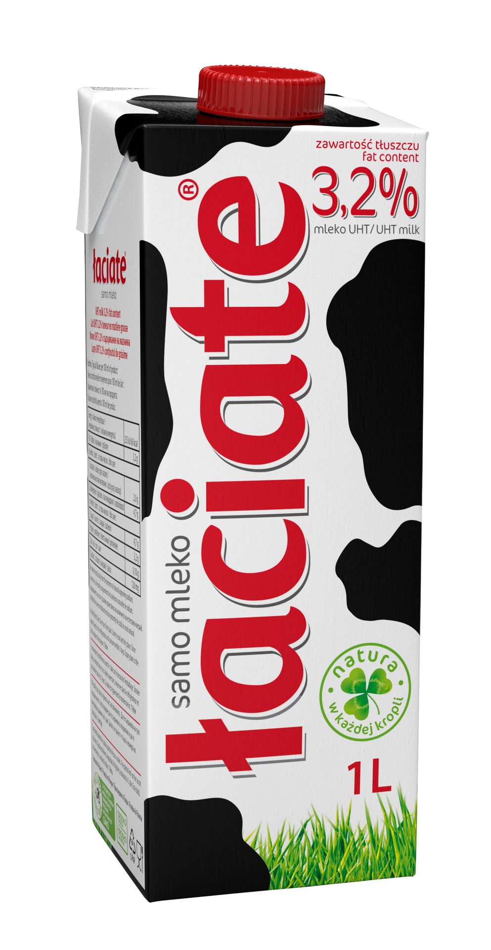 Mleko UHT Łaciate 3,2% , 1 l
