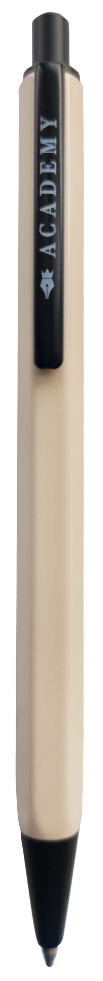 Długopis automatyczny metalowy niebieski Hex Academy