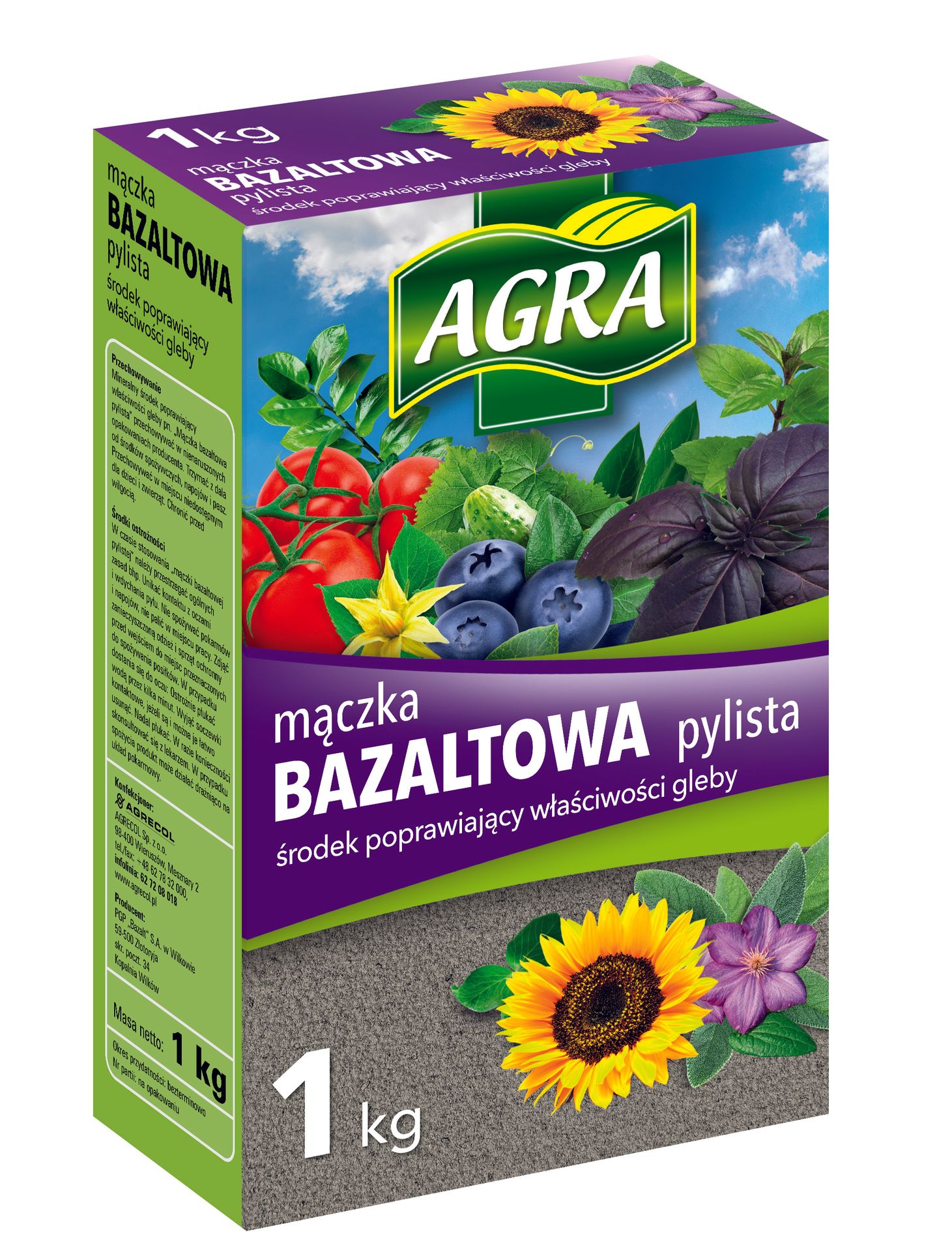 Mączka bazaltowa 1 kg Agrecol