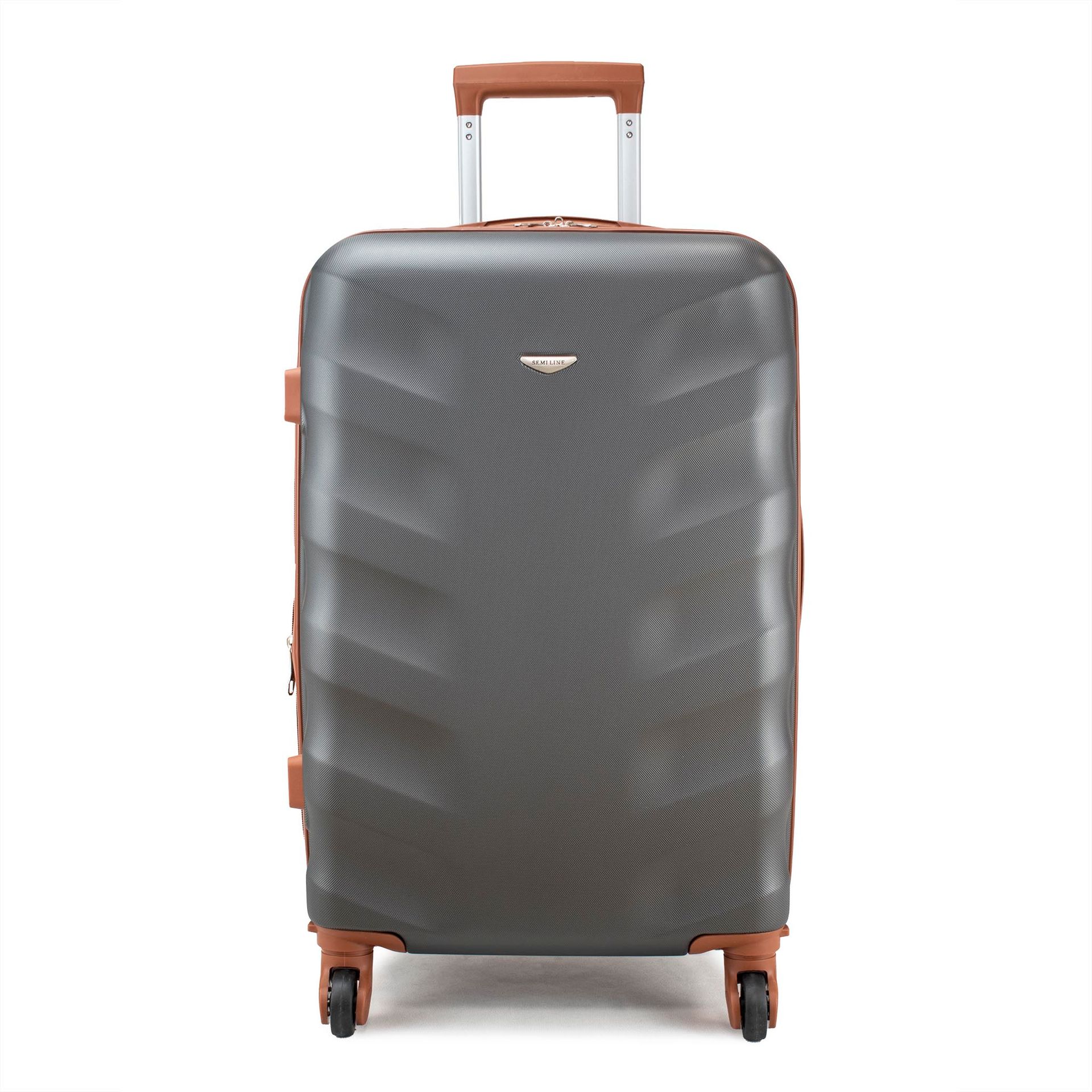 Walizka Semi Line T5707-3 - 76x49x31 cm grafitowa