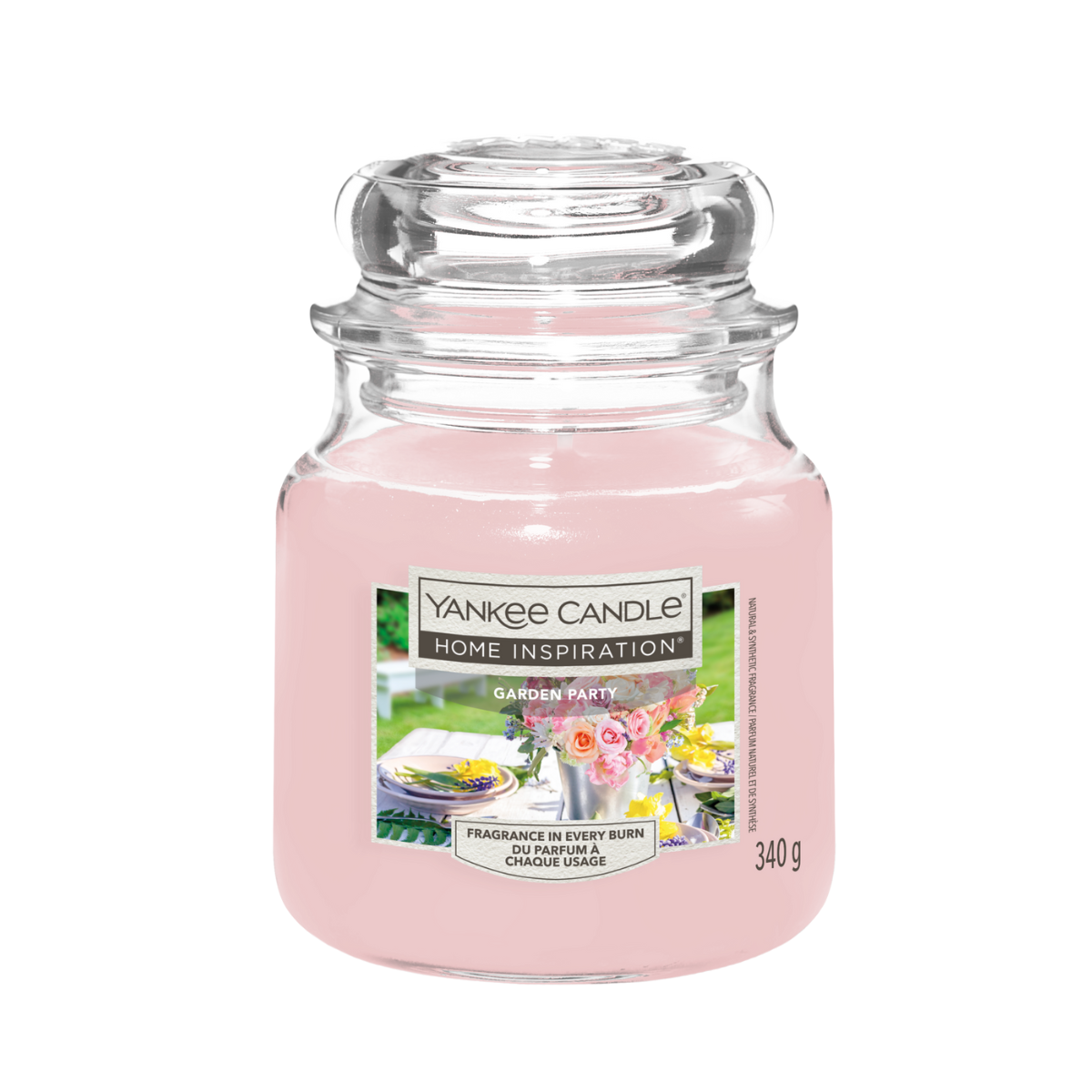 Świeca w szkle Yankee Candle Home Inspiration Garden Party 340g