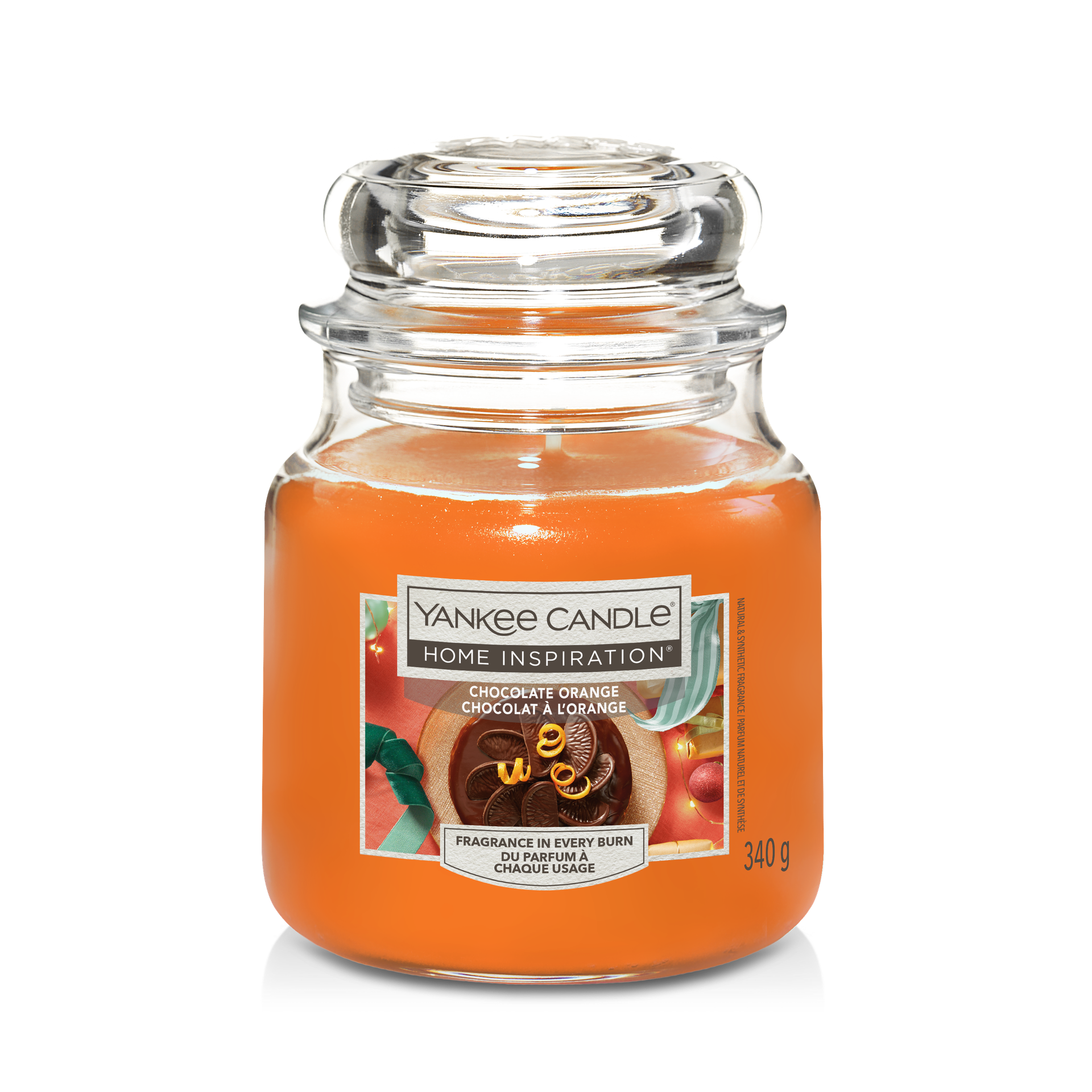 Świeca w szkle Yankee Candle Home Inspiration Chocolate Orange 340g