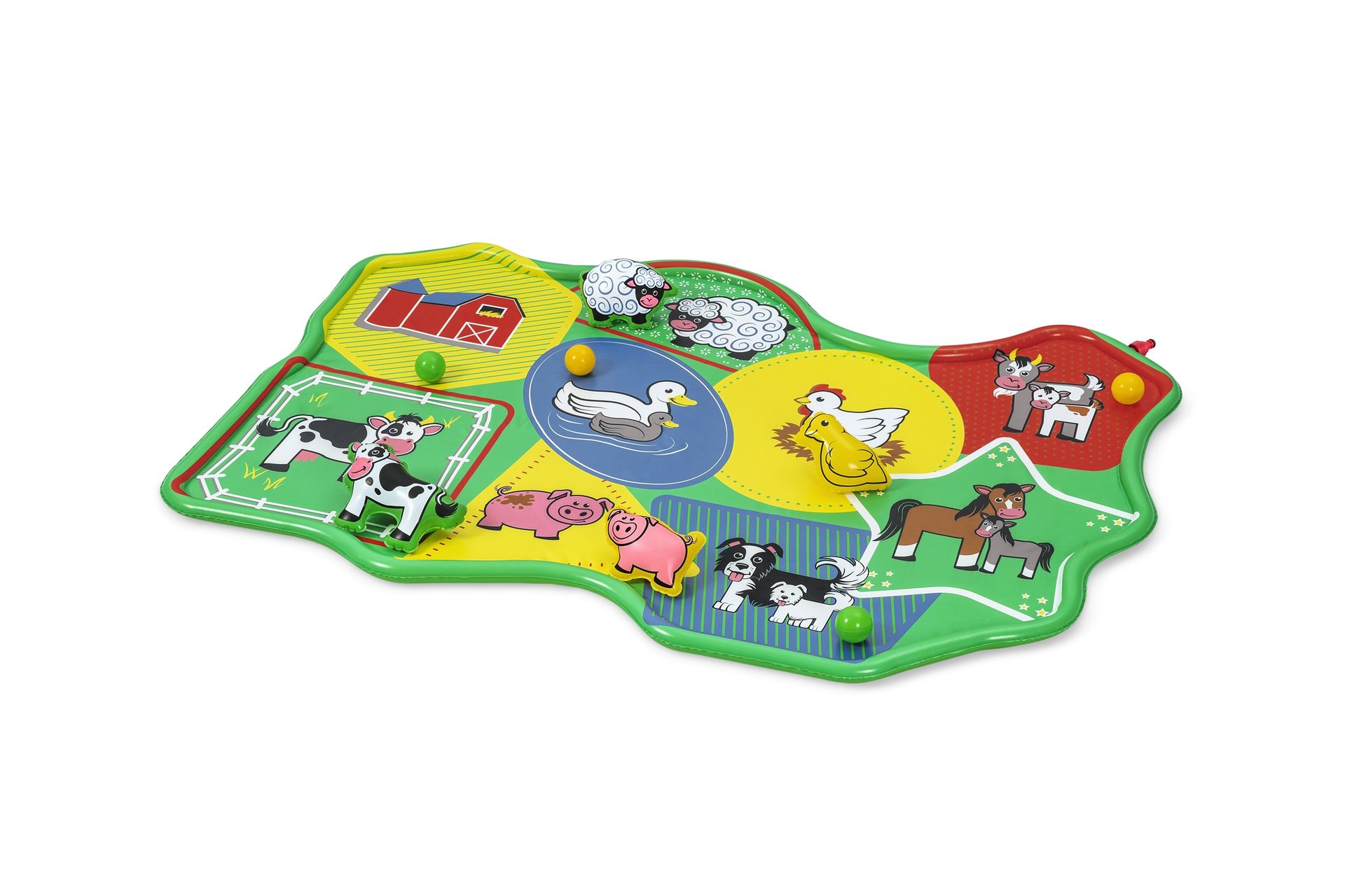 Mata wodna dla dzieci Bestway Lil' Barnyard Babies 165cm x 112cm