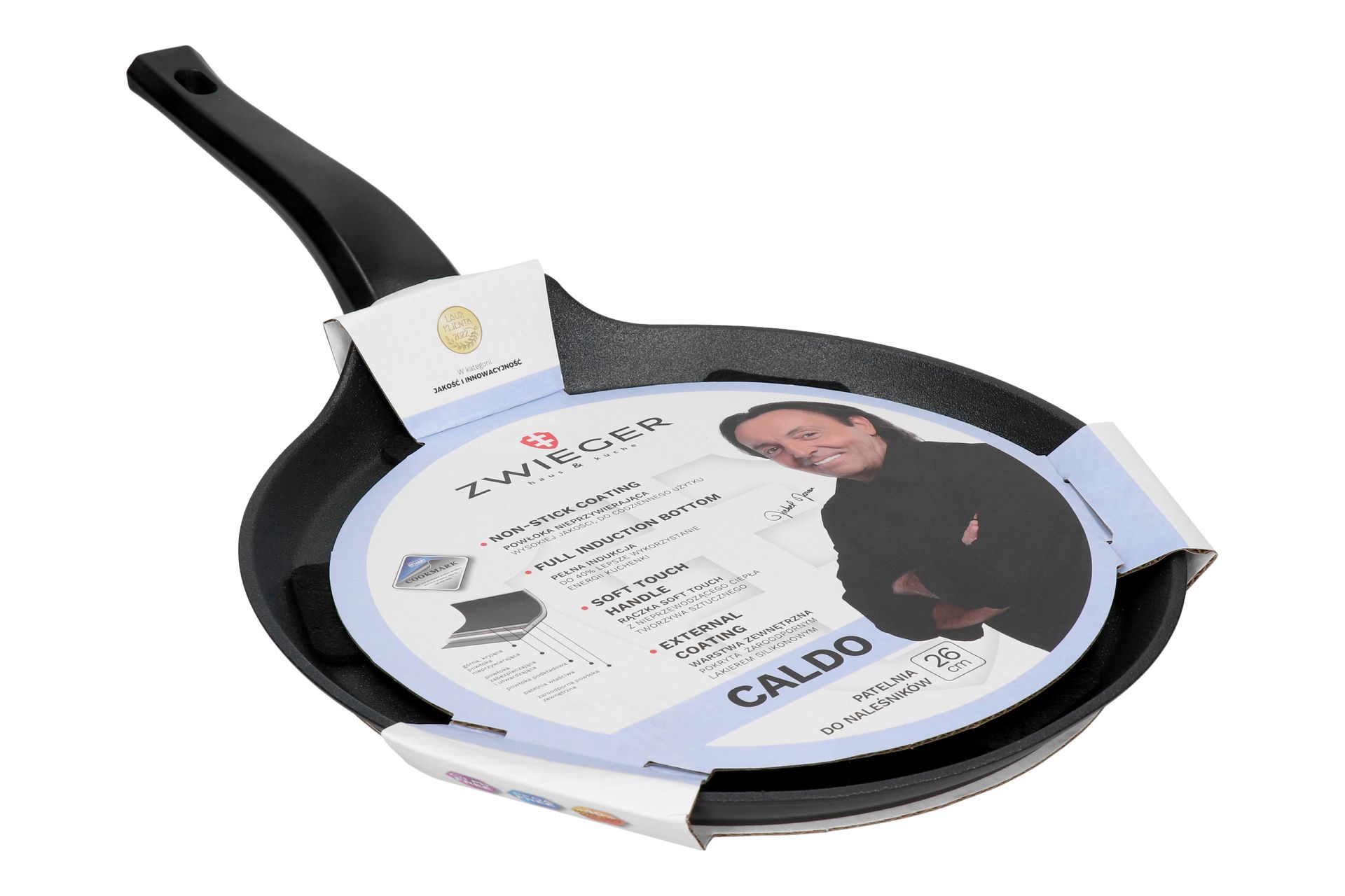 Patelnia do naleśników 26 cm Caldo Zwieger