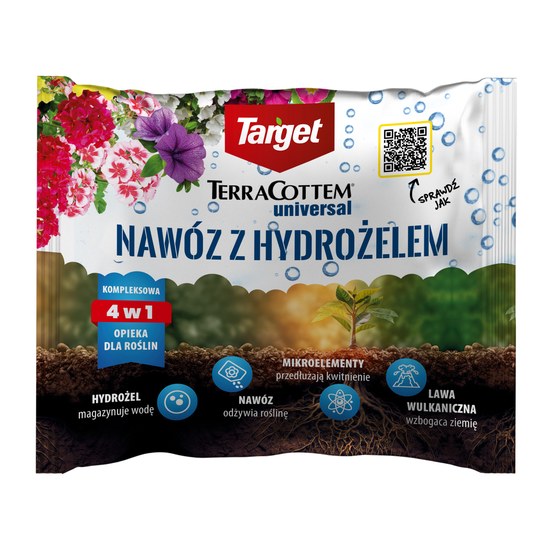 Nawóz z hydrożelem Terracottem 20 g Target