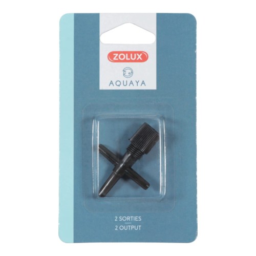 ZOLUX Zawór plastikowy z dwoma wyjściami (334295)
