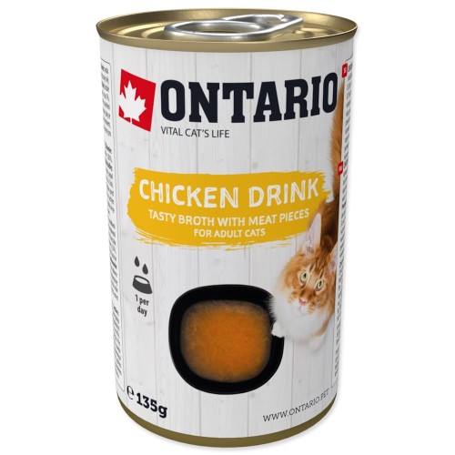 ONTARIO Cat Drink Chicken 135g (213-55313)