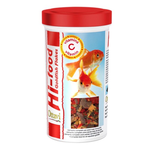 OTTAVI Hi-Food Goldfish Flakes 1200ml 200g, pokarm dla złotej rybki (OTMA015)