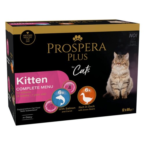 PROSPERA Plus Saszetka dla kociąt, 12x 85g (1513-10110)