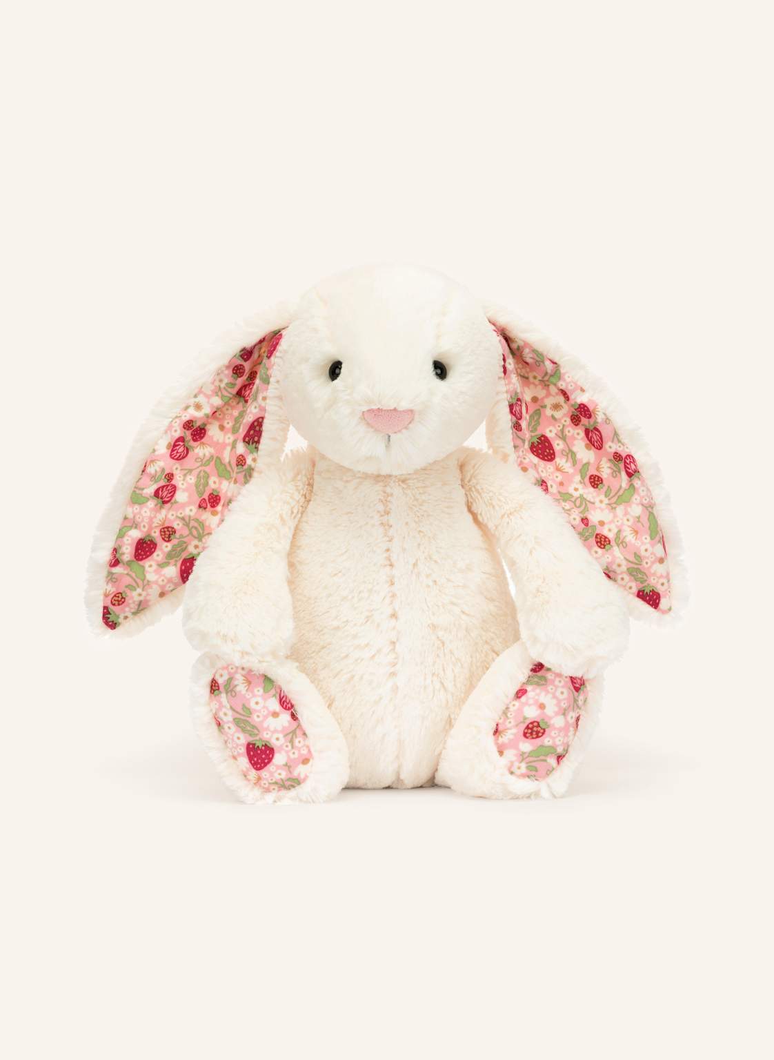 Jellycat Pluszowa Zabawka Królik Blossom Cream Bunny Berry Original rosa