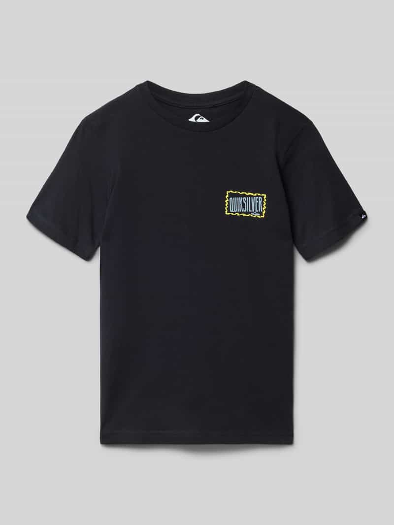 T-shirt z nadrukiem z logo model ‘GOTAM FOAM’