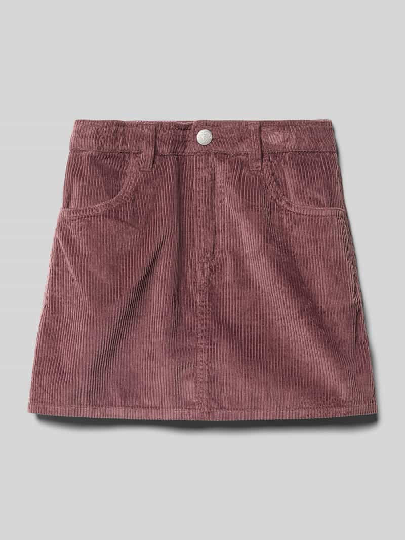 Spódnica sztruksowa z wpuszczanymi kieszeniami model ‘RAINFALL’