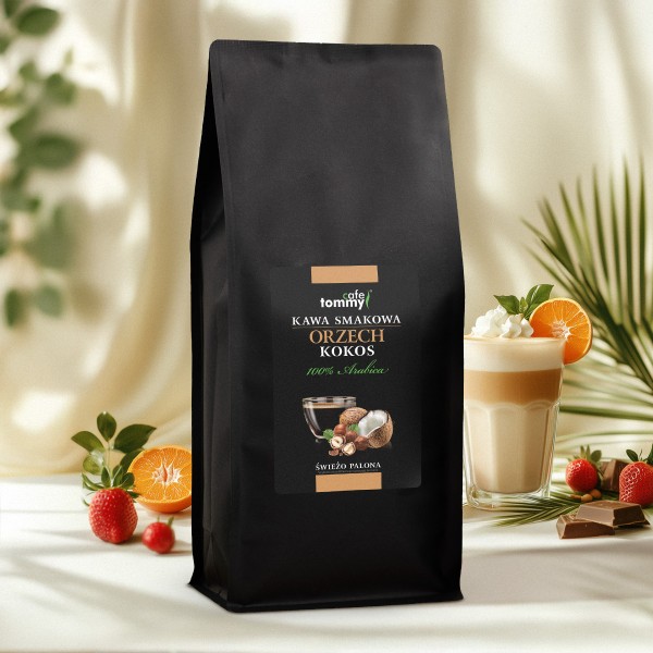 Kawa smakowa Orzech - Kokos 1kg ziarnista