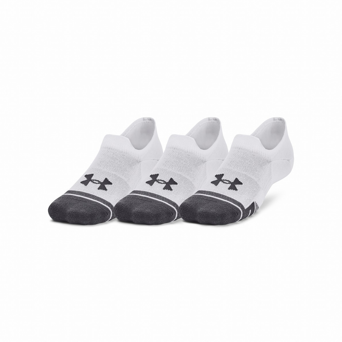 Skarpetki Under Armour Performance Tech 3pk ULT Rozmiar skarpet: 42,5-47 / Kolor: biały/czarny