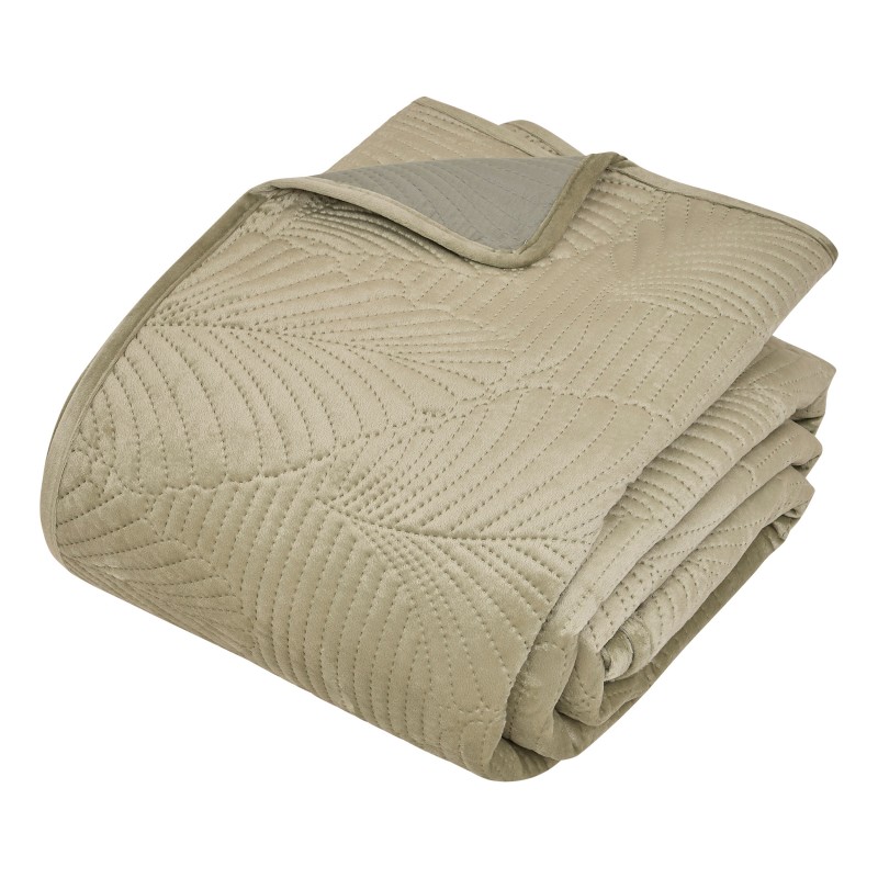 Narzuta na łóżko Olivea 240x260 zielona