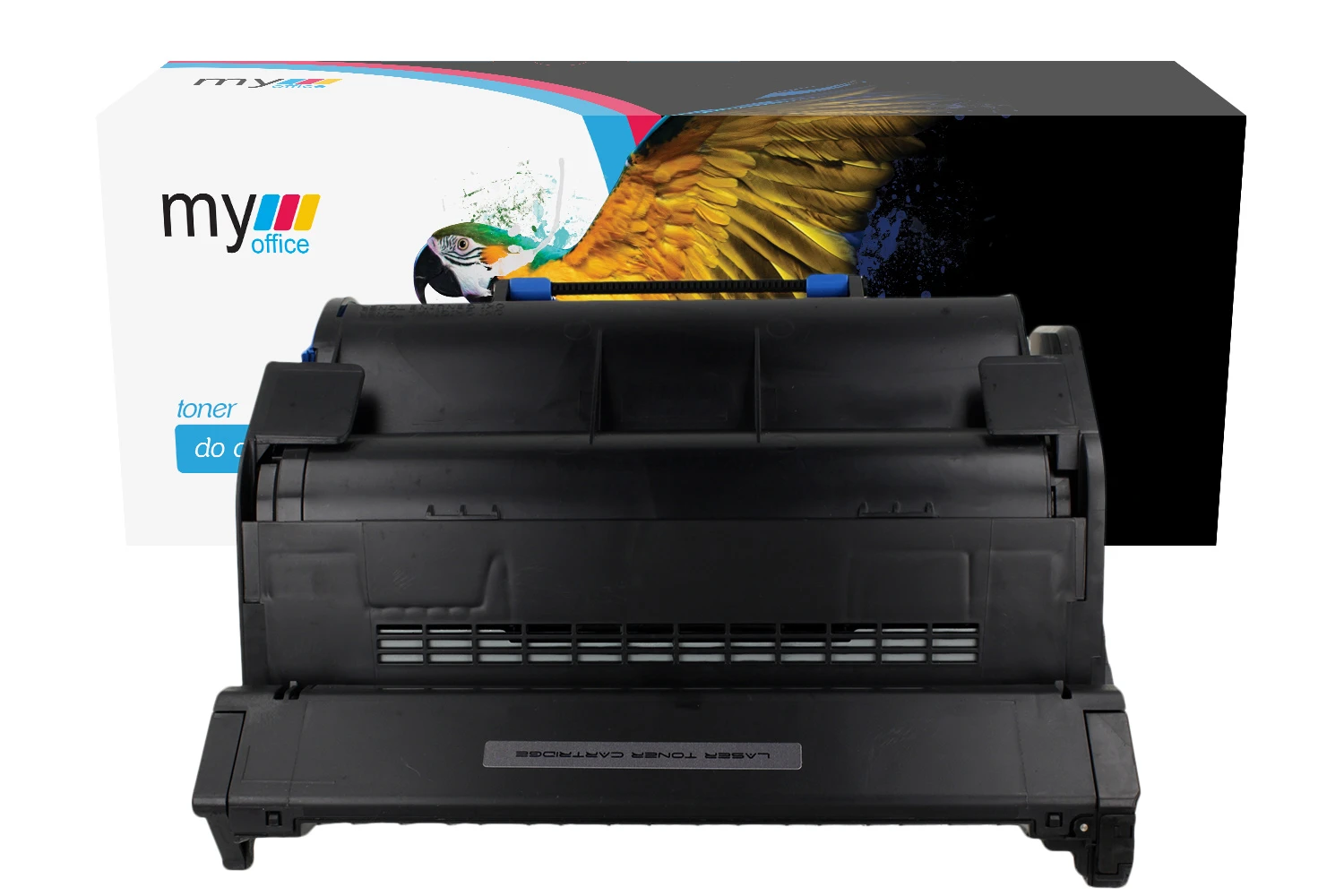Toner 45488802 BK (B721) do Oki certyfikowany zamiennik marki My Office z dożywotnią gwarancją