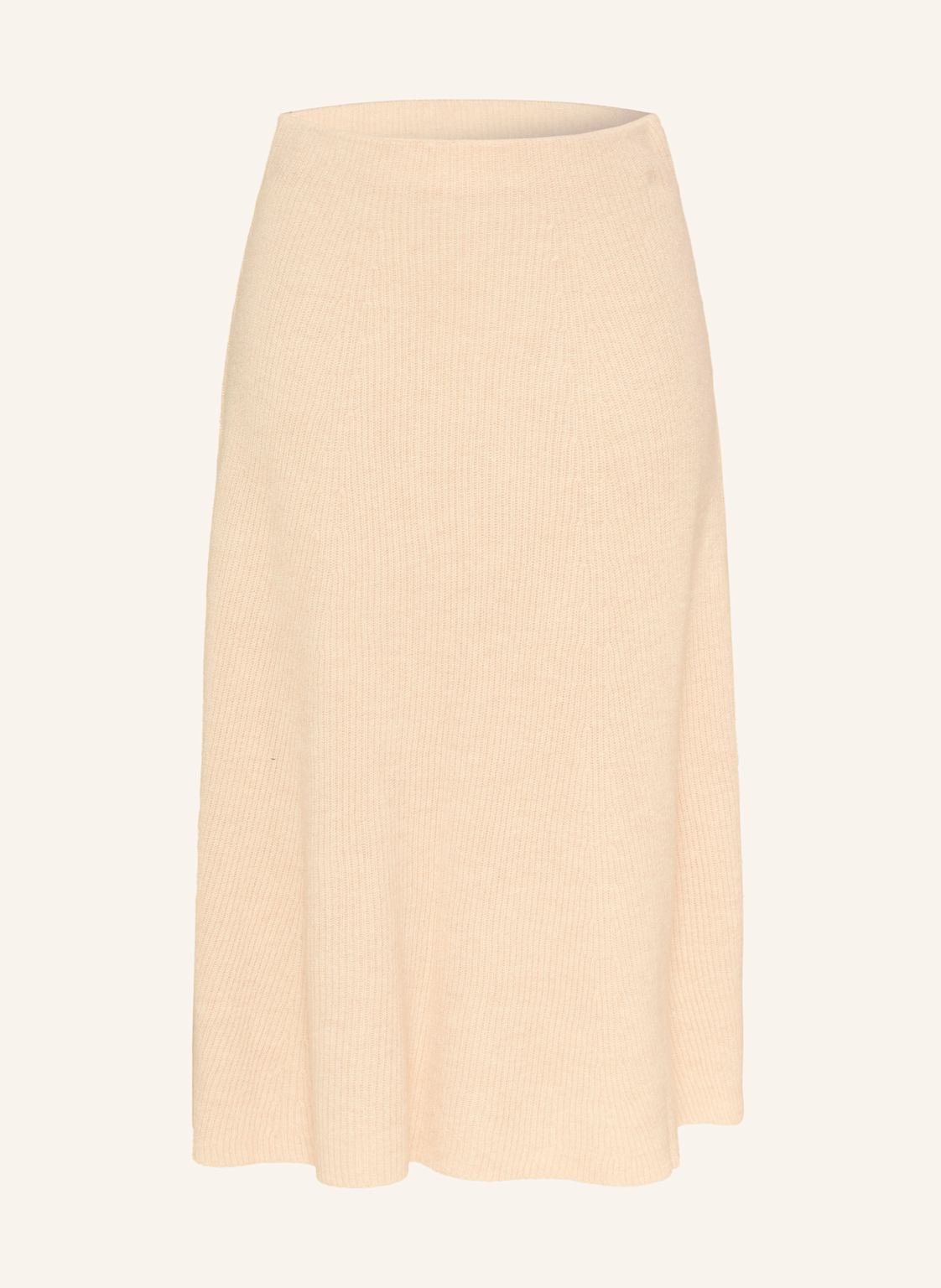 Kujten Spódnica Z Dzianiny Kimchio Z Kaszmiru beige