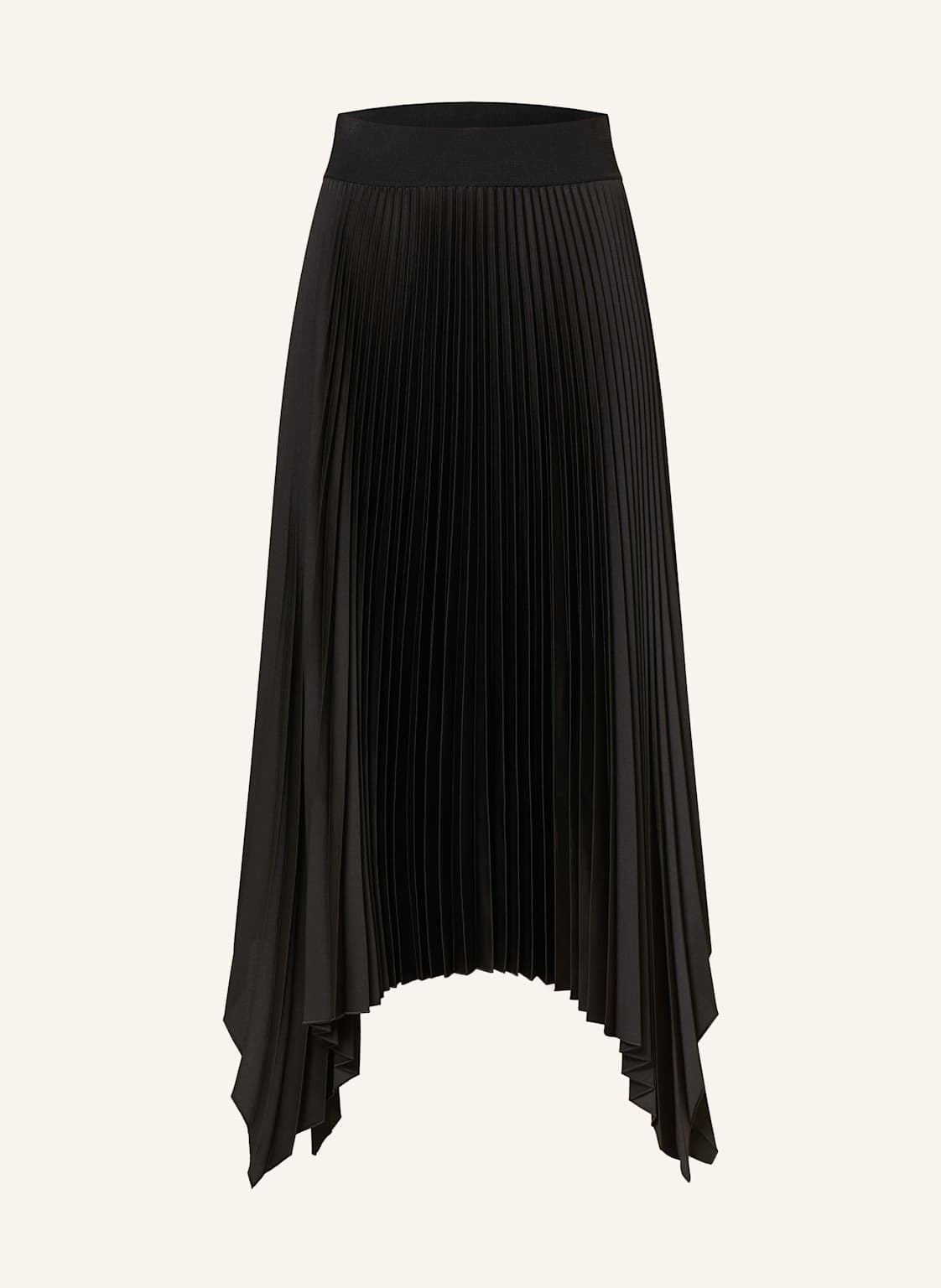 Joseph Plisowana Spódnica schwarz