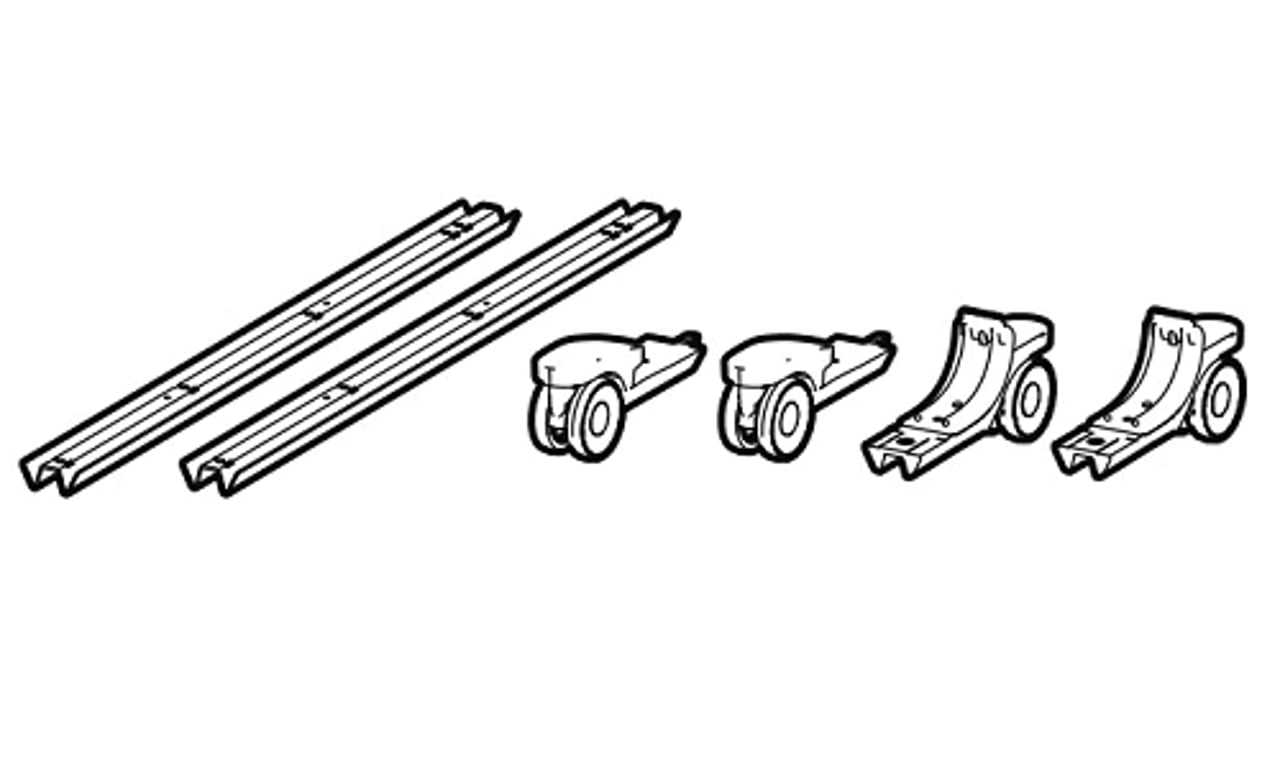 Cisco CS-BRD55P-WUK= akcesorium do interaktywnej tablicy Zestaw do modernizacji kół Szary