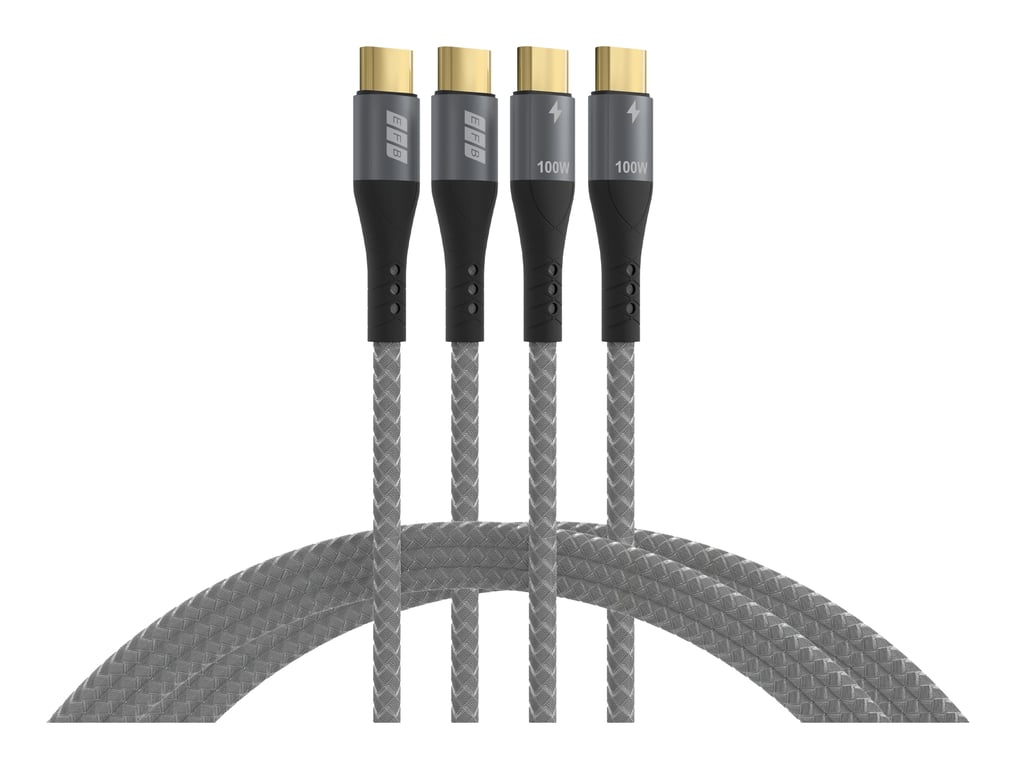 EFB Elektronik USB-CC-00005 kabel USB USB 2.0 1 m USB C Czarny, Szary