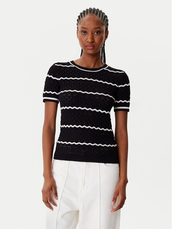 Morgan Sweter 252-MCLEMA Czarny Regular Fit