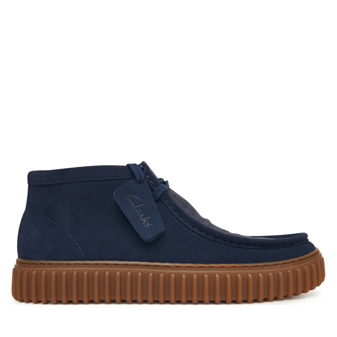 Trzewiki Clarks Torhill Hi 26183427 Granatowy