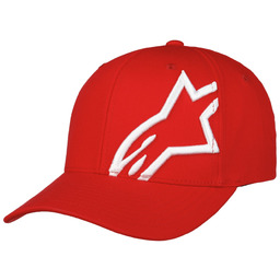 Czapka Corp Shift 2 Curved Flex by alpinestars, czerwony, L/XL (58-61 cm)