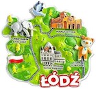 Magnes I love Poland Łósż ILP-MAG-C-LOD-32