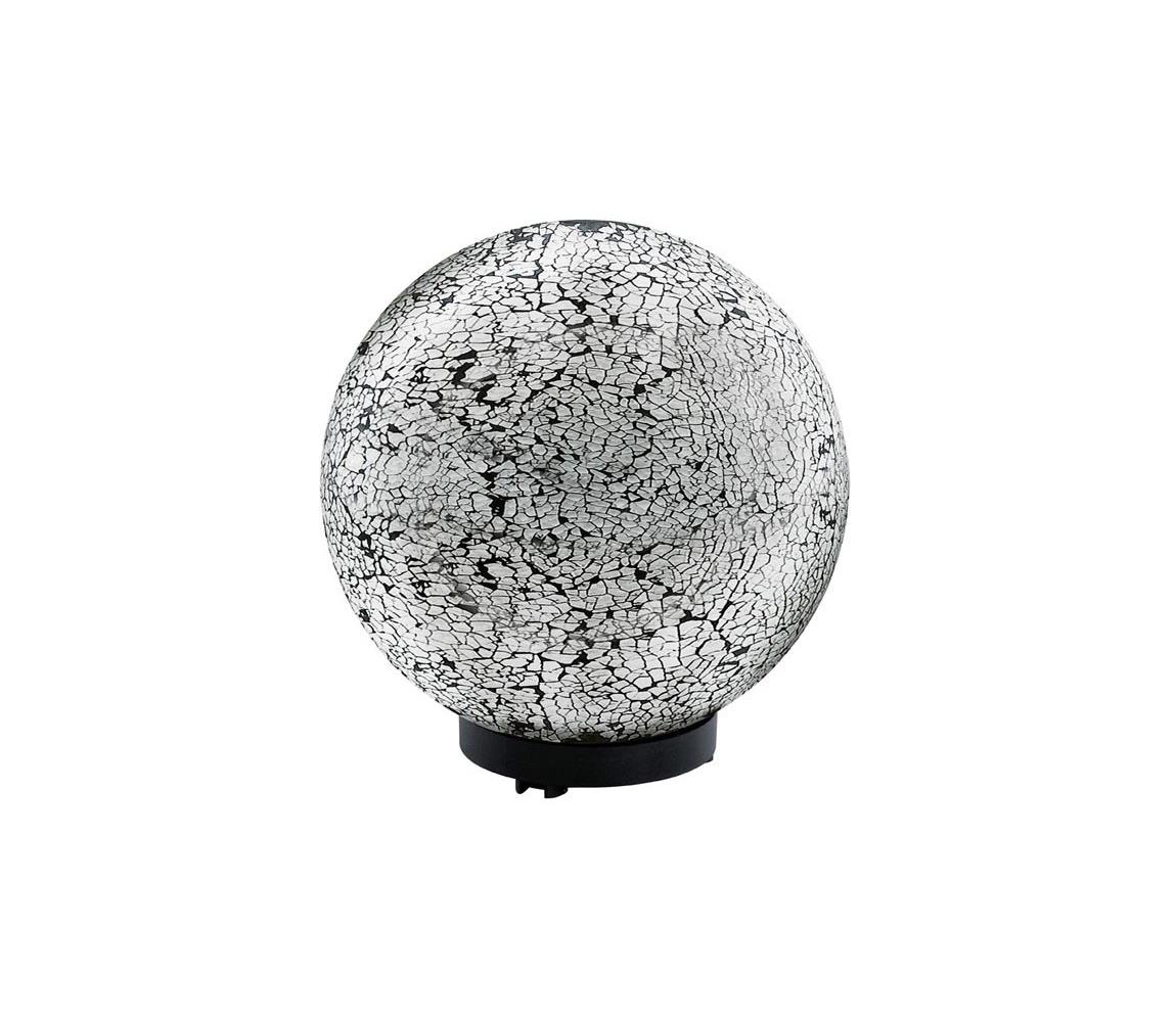 EGLO 91638 - Lampa zewnętrzna TERRALUNA 1 1xE27/18W czarny/ biały