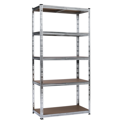 Regał metalowy ocynkowany 5 półek 180 x 90 x 40 cm 175 kg